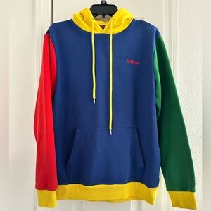 Wilson x Forever 21 - Men’s Colorblock Hooded Sweatshirt, Size Small